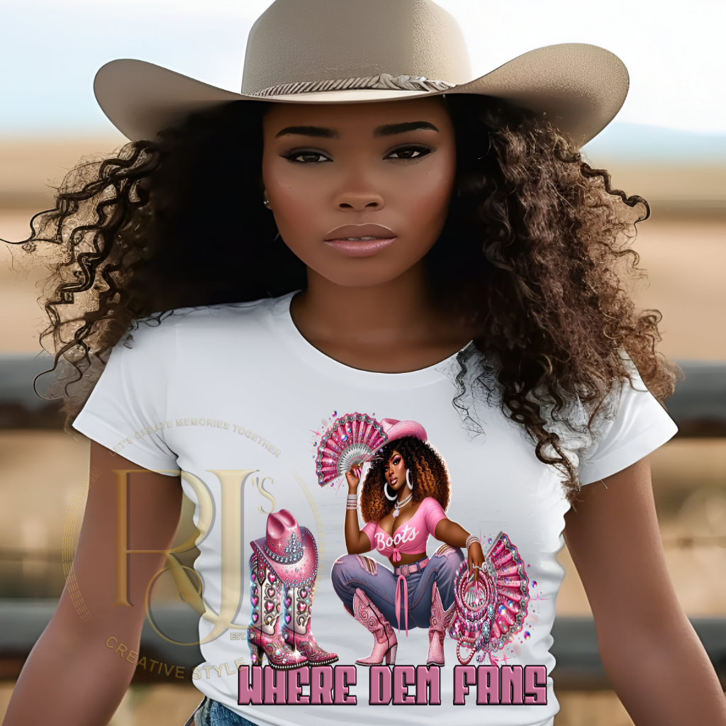 Boots Fans & a Whole Baddie Vibe | RJ’s Creative Style LLC Tops