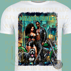 Melanin T- Shirt Riders Tops