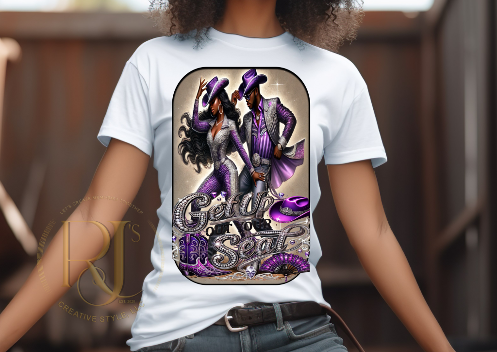 Ride or Shine Couple Line Dance Tee | RJ’s Creative Style LLC