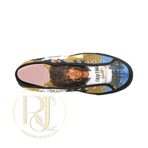 All Things Logo High Top Women Shoes | Rjs Creative Style Llc