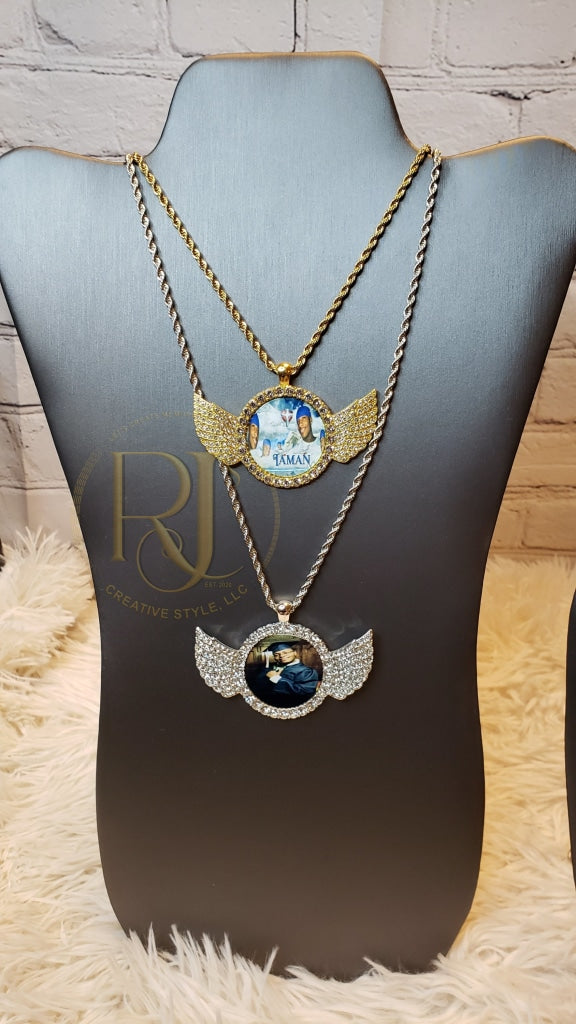 Angel Heart Wing Necklaces | RJ's Creative Style, LLC