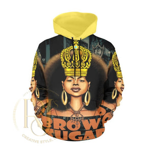 Brown Sugar 4 Queen Hoodie All Over Print Hoodie S / Yellow For Men (H13)