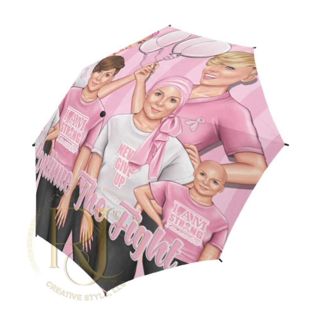 Continue The Fright Umbrella Semi-Automatic Foldable Umbrella | Rjs Creative Style Llc
