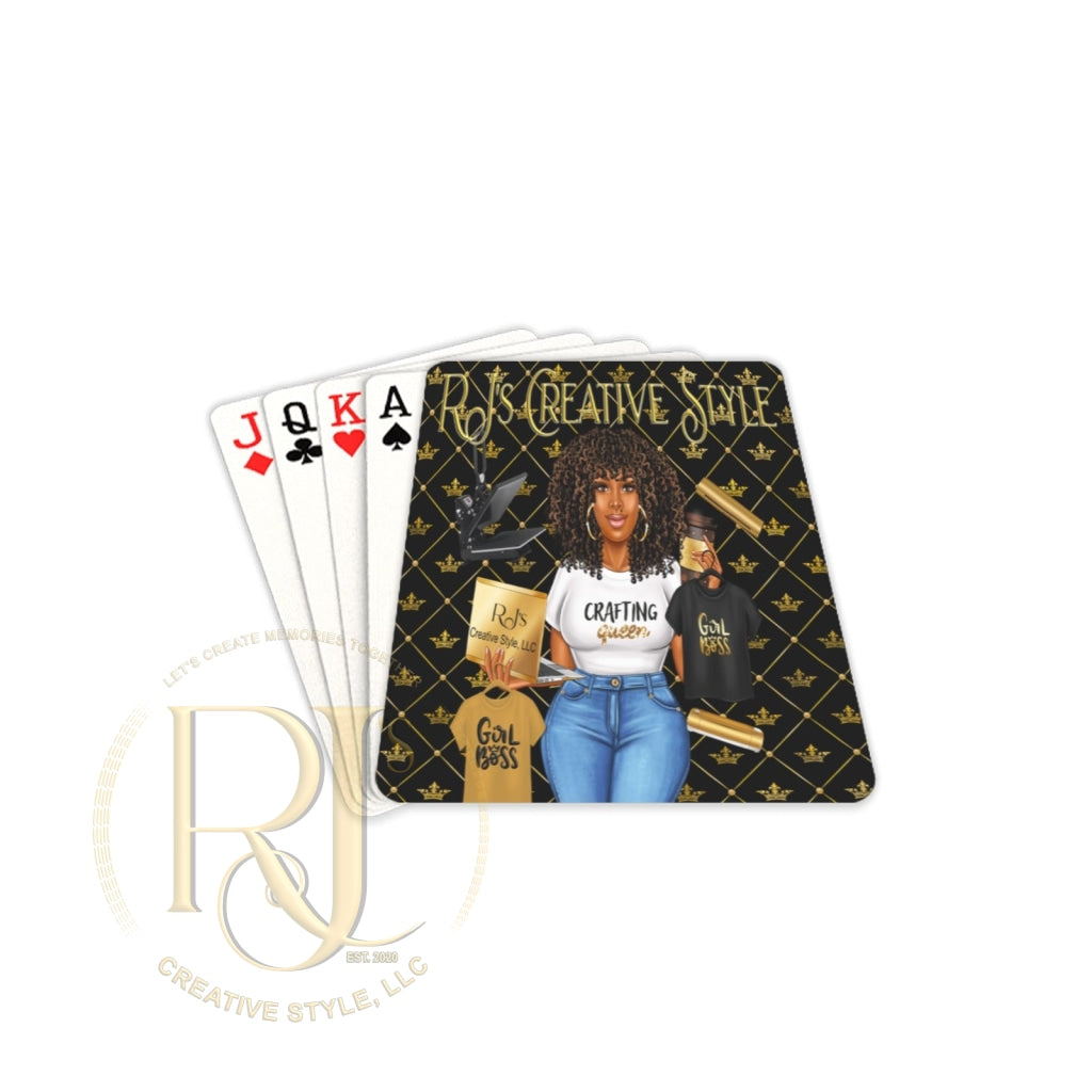 Custom Playing Cards 2.5X3.5 | Rjs Creative Style Llc