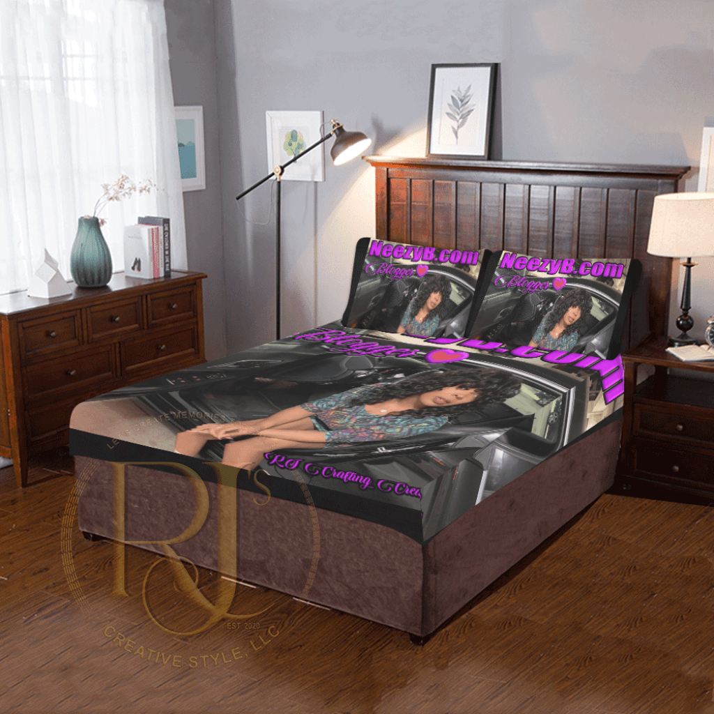 Neezy B ( Custom Style) 3 Piece Bedding Set | Rjs Creative Style Llc Bedding