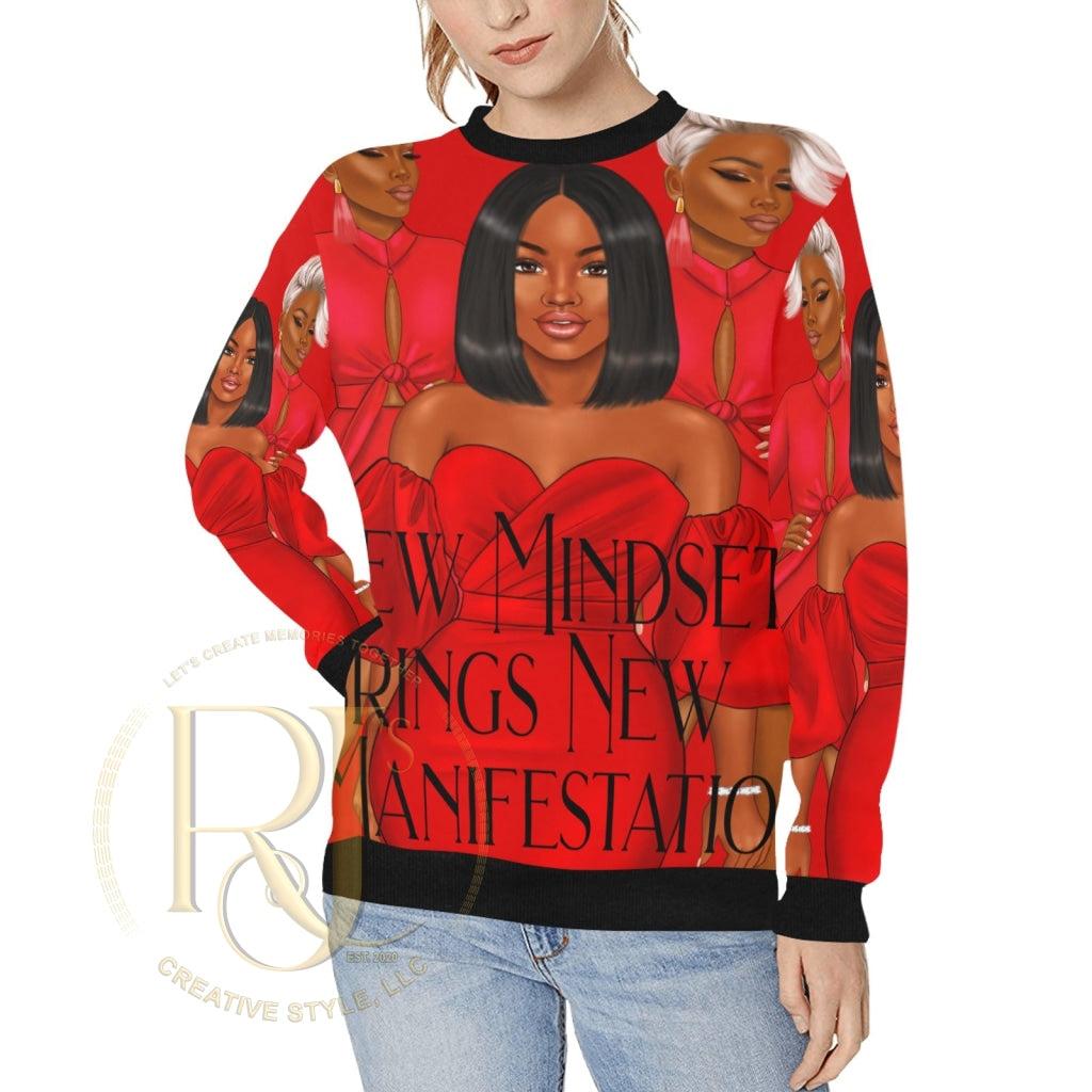 New Mindset Crewneck | Rjs Creative Style Llc