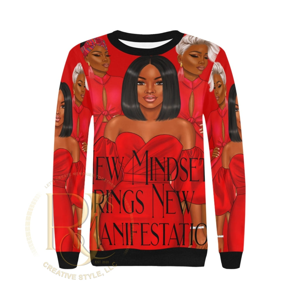 New Mindset Crewneck | Rjs Creative Style Llc