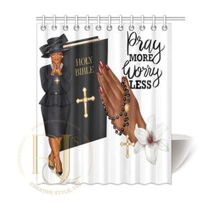 Prayer Of A Mother 2 Shower Curtain 60X72 | Rjs Creative Style Llc